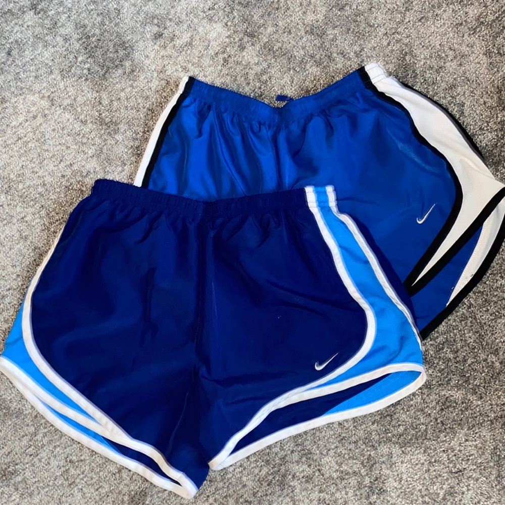 Blue Nike Athletic Shorts